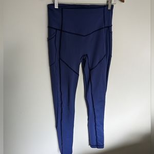 Lululemon Blue Leggings Size 8